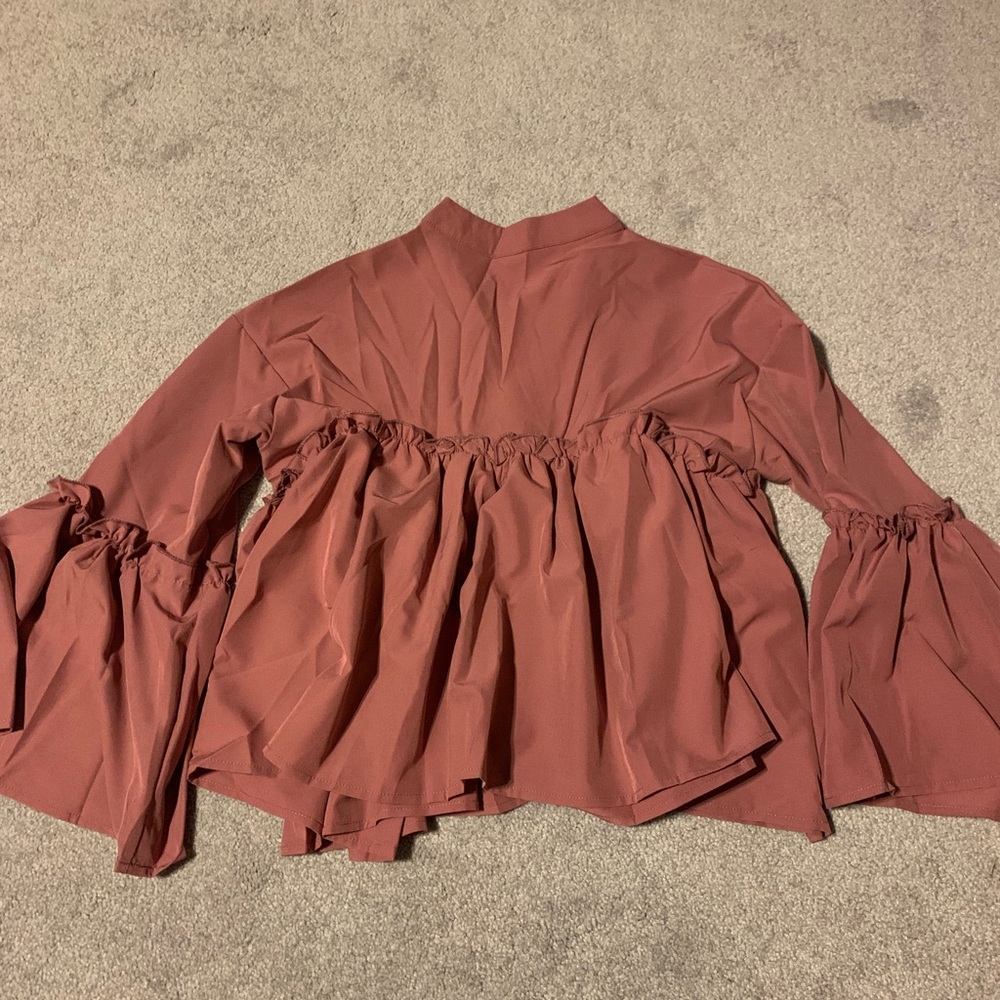 Pink blouse